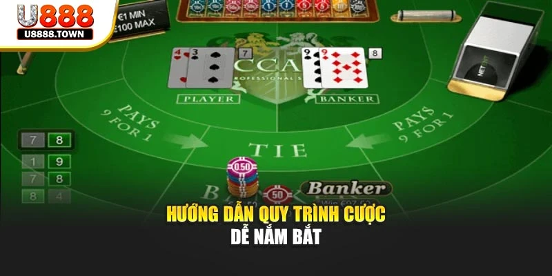 Hướng dẫn quy trình cược dễ nắm bắt
